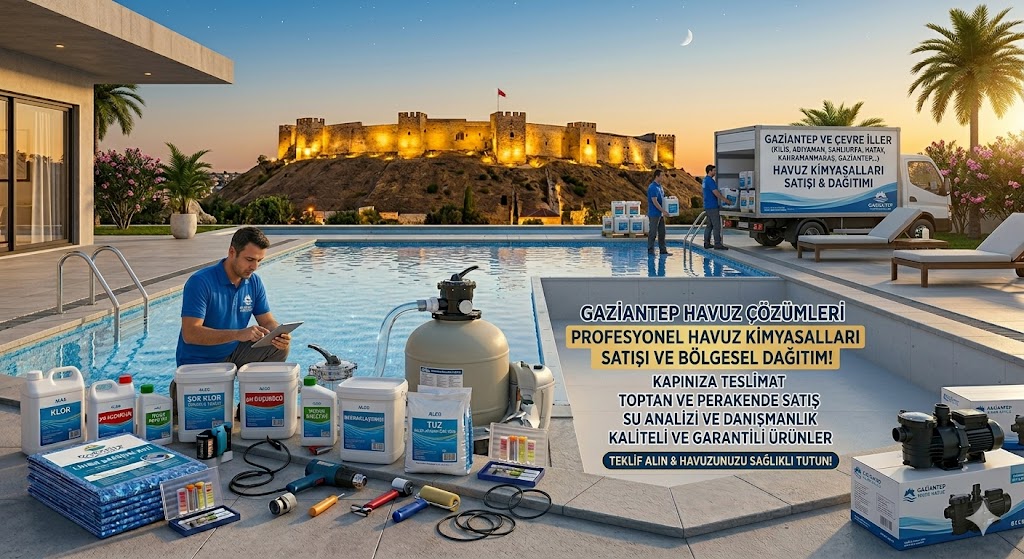 gaziantep havuz kimyasallari satisi ve bolgesel dagitim